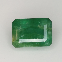 1.76ct Émeraude coupe émeraude 8.0x5.7mm