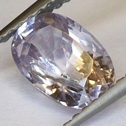 1.43ct Spinello Viola tagliato cuscino 8x6mm