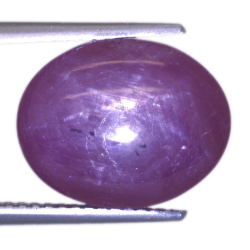 11,42ct.Star Ruby Cabochon Oval Cut