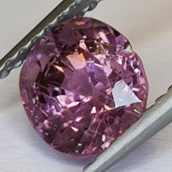 1.55ct Espinela Rosa talla oval 7x6mm