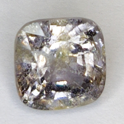 1.68ct Spinello Viola taglio cuscino 7x7mm