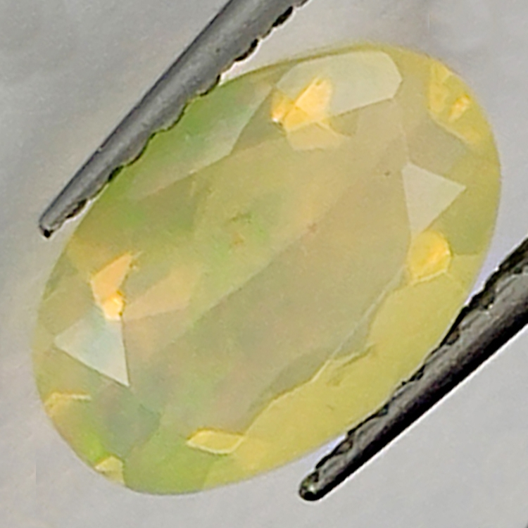 0.90ct Opale Nobile Etiope taglio ovale 9.0x6.0mm