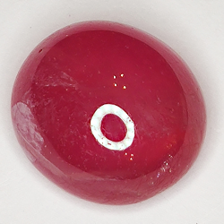 16.26ct Rubino cabochon ovale 14.6x13.1mm