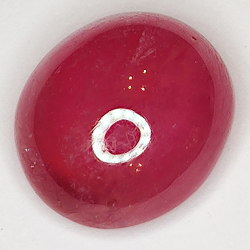 16.26ct Ruby cabochon oval 14.6x13.1mm