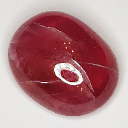 8.67ct Ruby cabochon oval 12.9x10.0mm