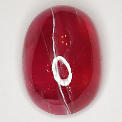 8.80ct Rubin cabochon oval 13.2x9.5mm