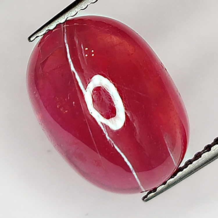 8.80ct Ruby cabochon oval 13.2x9.5mm