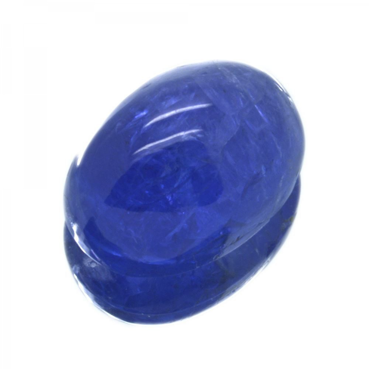 18,92ct Tanzanite cabochon taille ovale 17,10x12,75mm