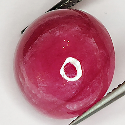 16.55ct Ruby cabochon oval 14.3x13.4mm