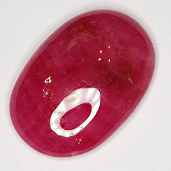 8.93ct Rubis cabochon coussin 16.4x11.5mm