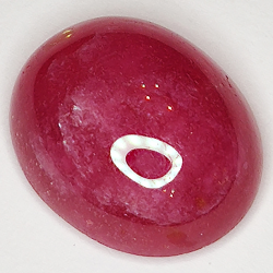 15.21ct Ruby cabochon oval 15.8x12.9mm