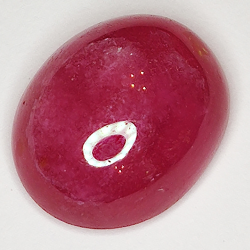 15.21ct Rubin cabochon oval 15.8x12.9mm