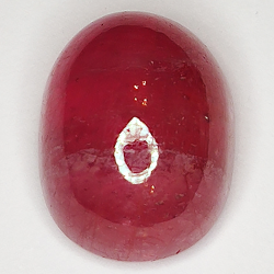 17.85ct Ruby cabochon oval 16.3x13.7mm