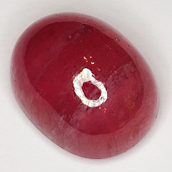 17.85ct Rubin cabochon oval 16.3x13.7mm