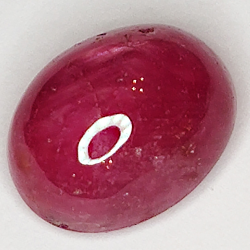 7.25ct Rubin Stern cabochon oval 11.4x8.9mm