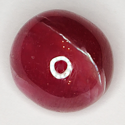 12.70ct Rubis cabochon ovale 12.1x11.2mm