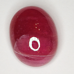 12.28ct Rubino cabochon ovale 14.0x10.8mm