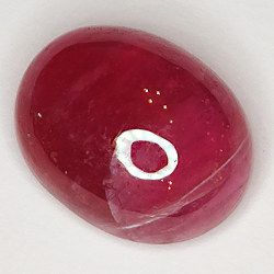 12.28ct Rubin cabochon oval 14.0x10.8mm