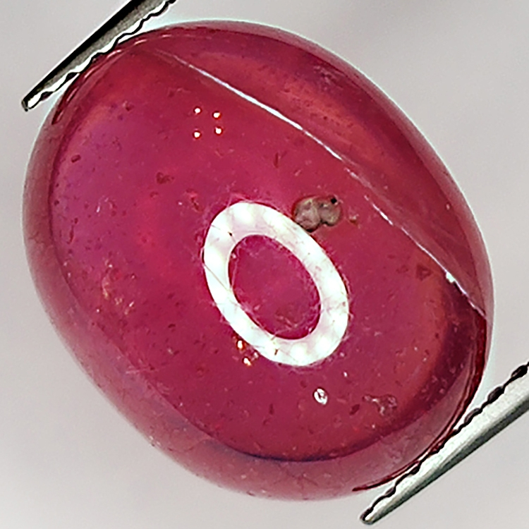 10.66ct Ruby cabochon oval 13.7x11.0mm