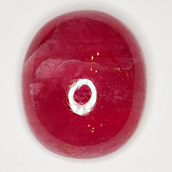 20.20ct Rubin cabochon oval 17.0x12.1mm