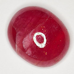 20.20ct Rubin cabochon oval 17.0x12.1mm