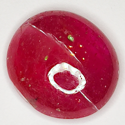 8.52ct Rubin cabochon oval 13.3x11.8mm