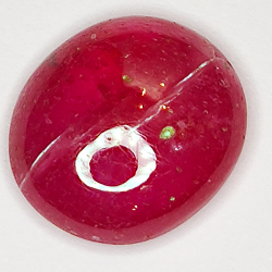 8.52ct Rubin cabochon oval 13.3x11.8mm