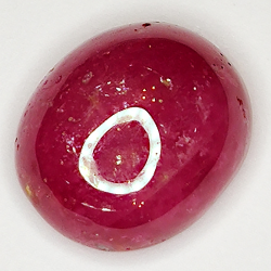 11.36ct Rubis cabochon ovale 13.3x11.5mm