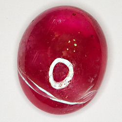 15.71ct Ruby cabochon oval 17.2x13.8mm