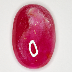 11.40ct Rubino cabochon ovale 16.9x11.0mm