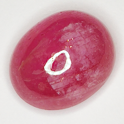 10.55ct Rubino cabochon ovale 12.9x10.8mm