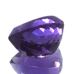 21.17ct. Pear cut amethyst 18.83x15.48 mm