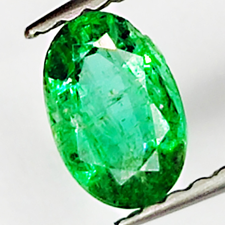 0.50ct Emerald oval cut 6.0x4.0mm