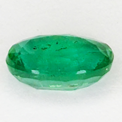 0.87ct Emerald oval cut 7.1x5.3mm