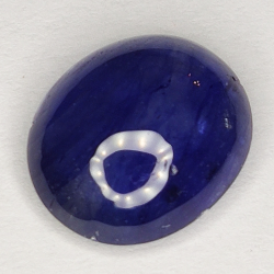 4.70ct Zaffiro Blu cabochon ovale 11.0x9.5mm