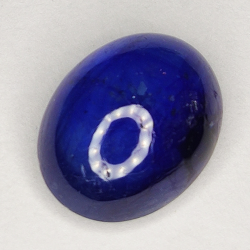 6.35ct Zafiro Azul cabujón oval 11.8x9.3mm