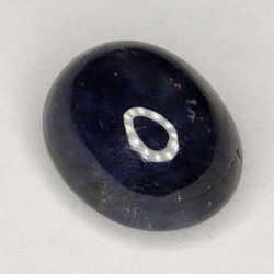 6.00ct Zaffiro Blu cabochon ovale 10.2x8.4mm