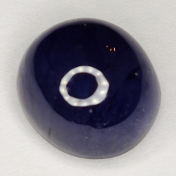 10.99ct Blue Sapphire cabochon oval 11.4x10.4mm