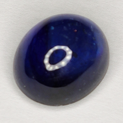 4.96ct Bleu Saphir cabochon ovale 9.5x8.2mm