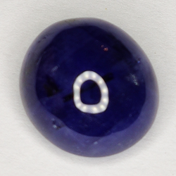 7.78ct Zaffiro Blu cabochon ovale 11.3x10.2mm