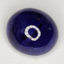 7.78ct Blue Sapphire cabochon oval 11.3x10.2mm