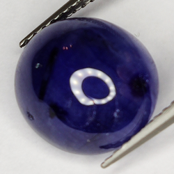 7.78ct Zaffiro Blu cabochon ovale 11.3x10.2mm