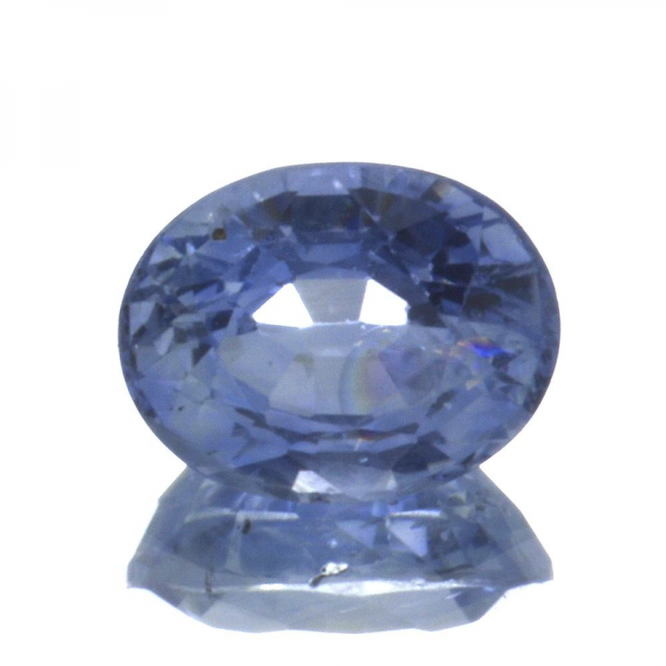 1,35ct.Blue Sapphire Oval Cut