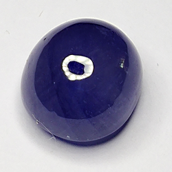 8.86ct Bleu Saphir cabochon ovale 11.3x9.9mm