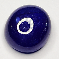 6.64ct Zaffiro Blu cabochon ovale 11.2x9.8mm