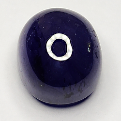 8.81ct Zaffiro Blu cabochon ovale 10.7x9.3mm