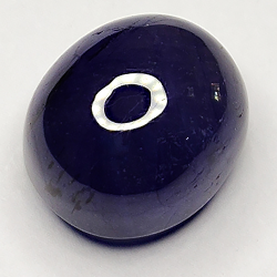 8.81ct Zaffiro Blu cabochon ovale 10.7x9.3mm