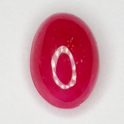 2.04ct Rubin Stern cabochon oval 8.7x6.0mm