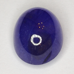 7.24ct Bleu Saphir cabochon ovale 11.4x9.1mm