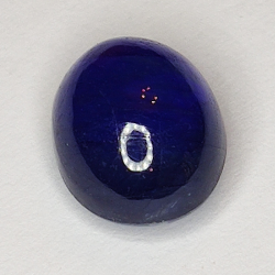 5.41ct Bleu Saphir cabochon ovale 10.3x8.1mm